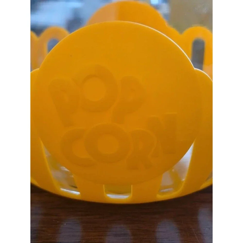 Ecolution Micro-Pop 3 Qt Microwave Glass Popcorn Popper Yellow New in Box